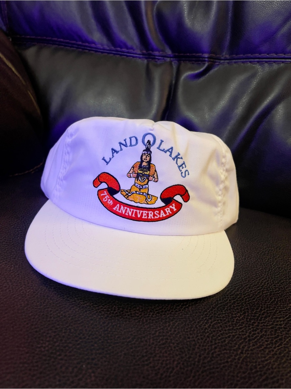 Men’s Land O Lakes White 75th Anniversary Cap